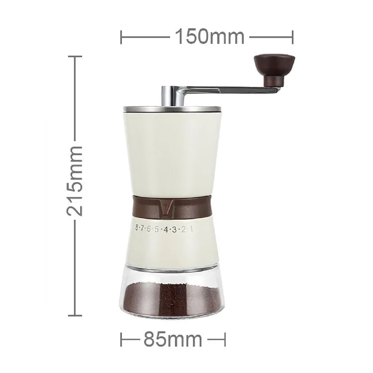 IF-Designed Compact Portable Manual Hand-Crank Coffee Grinder for Home Use Camping Outdoor Activities