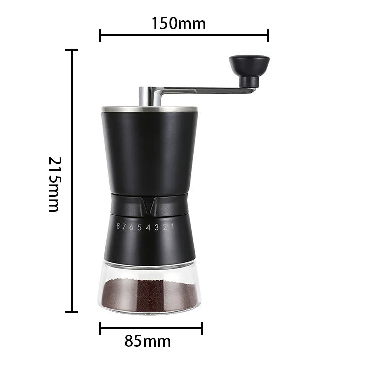 IF-Designed Compact Portable Manual Hand-Crank Coffee Grinder for Home Use Camping Outdoor Activities