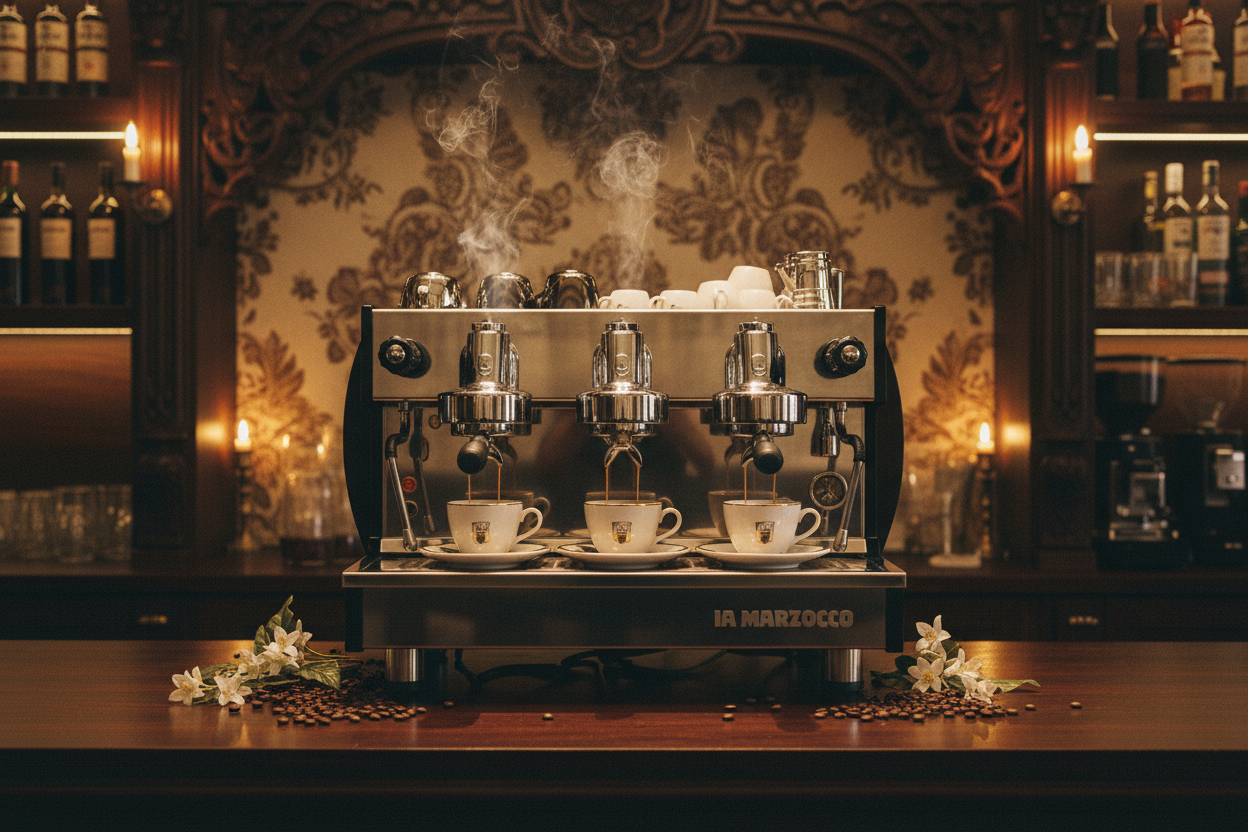 La Marzocco 3 Başlıklı — Vitrin Görseli